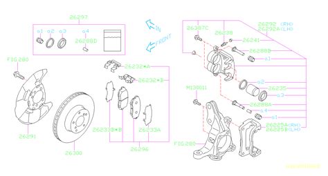 2014 subaru crosstrek front brake caliper mounting bracket parts|Subaru brake caliper.